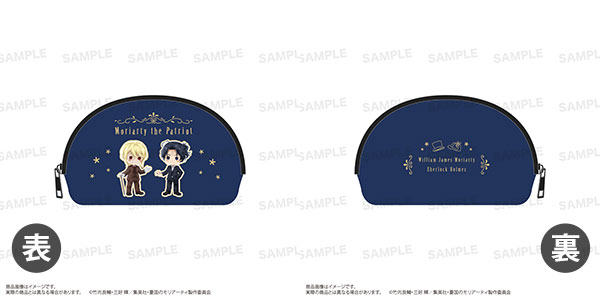 「憂国のモリアーティ」 ラウンドポーチ(きゃらまーじゅ) ウィリアム＆シャーロック[スターマイン]《在庫切れ》