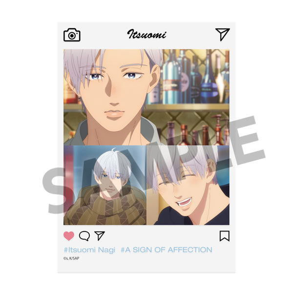 波岐逸臣&糸瀬雪　ビジュアルアクリルプレート 逸臣アクリルリング Amazon.co.jp: Sagapo ゆびさきと恋々 グッズ 糸瀬 雪 波岐 逸臣