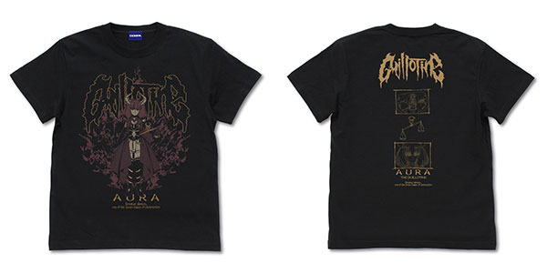 葬送のフリーレン アウラ Tシャツ/BLACK-XL[コスパ]