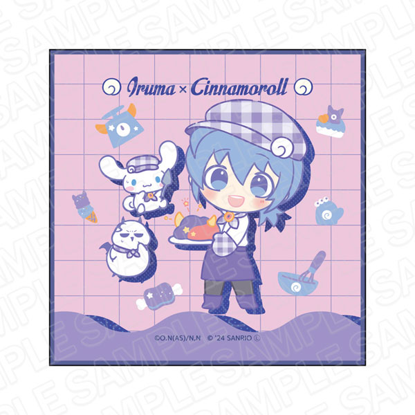 魔入りました！入間くん×サンリオキャラクターズ ミニタオル 鈴木入間