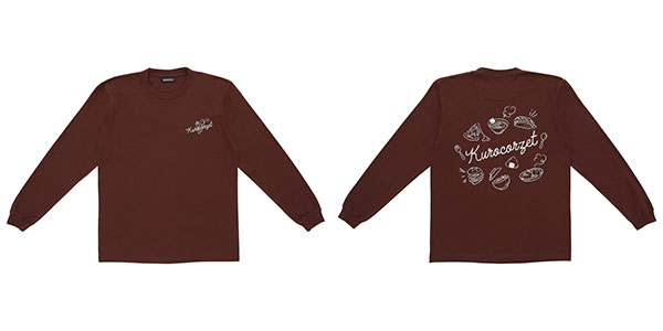 黒子のバスケ KUROCORZET「いただきます！！」 リブ付きロングスリーブTシャツ M[バンダイ]