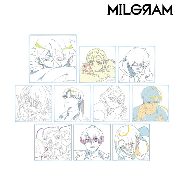 MILGRAM -ミルグラム- トレーディング原画アクリルカード ver.B 10個入りBOX[アルマビアンカ]《在庫切れ》