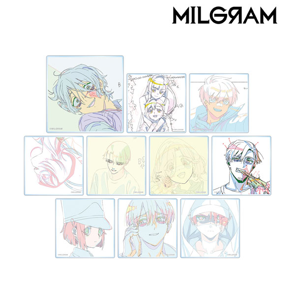 MILGRAM -ミルグラム- トレーディング原画アクリルカード ver.D 10個入りBOX[アルマビアンカ]《在庫切れ》