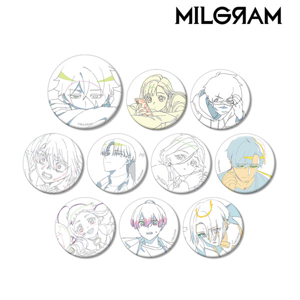 MILGRAM ハルカ トレーディング缶バッジ 櫻井遙 第一審 MILGRAM ハルカ