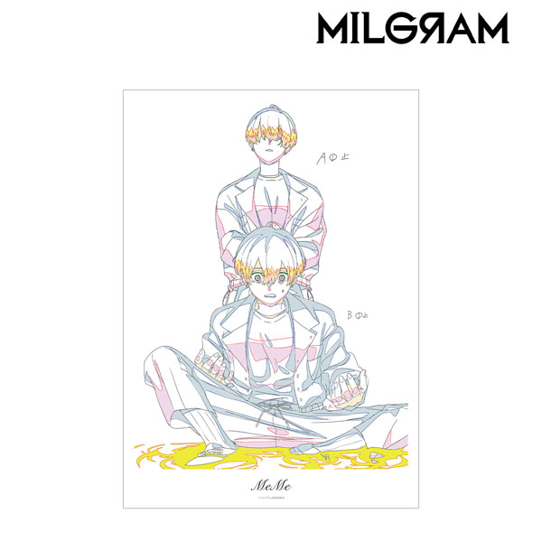 MILGRAM -ミルグラム- 原画A3マット加工ポスター ミコト 『MeMe』[アルマビアンカ]