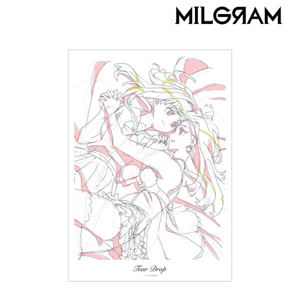 MILGRAM -ミルグラム- 原画A3マット加工ポスター ユノ 『Tear Drop』[アルマビアンカ]