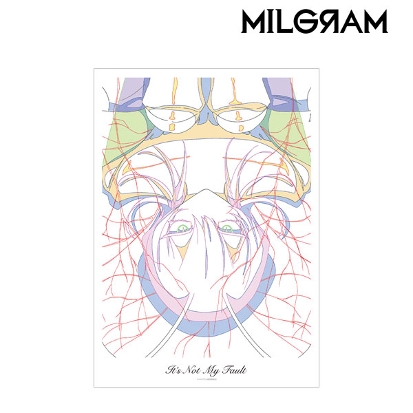 MILGRAM -ミルグラム- 原画A3マット加工ポスター ムウ 『悪くないもん』[アルマビアンカ]