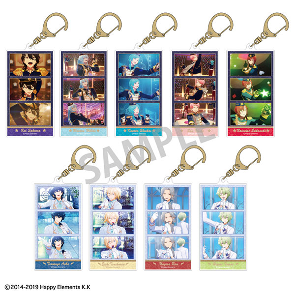あんさんぶるスターズ！！追憶セレクション『エレメント』 トレーディングアクリルキーホルダー 9個入りBOX[カミオジャパン]《在庫切れ》