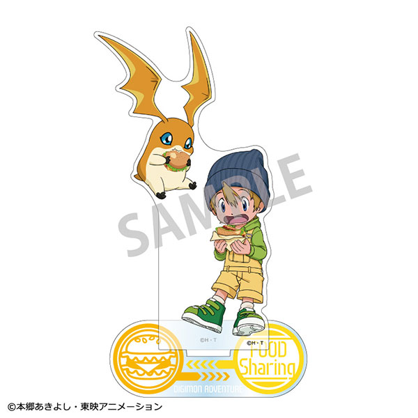 デジモンアドベンチャー アクリルスタンド 高石タケル＆パタモン
