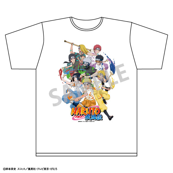 NARUTO-ナルト- 疾風伝 Tシャツ/ペイント[カミオジャパン]