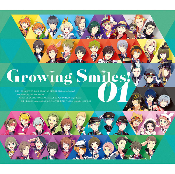 CD THE IDOLM＠STER SideM GROWING SIGN＠L 01 Growing Smiles！ 初回 