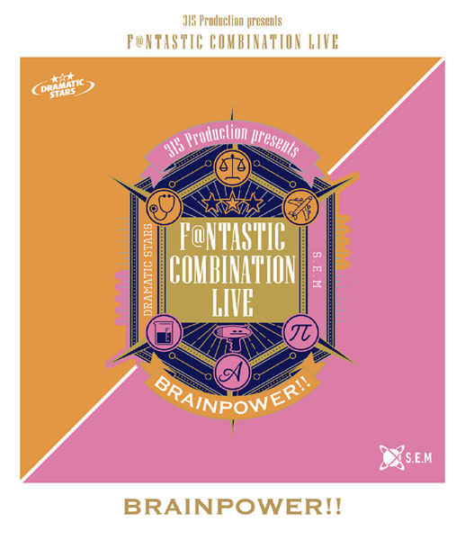 BD 315 Production presents F＠NTASTIC COMBINATION LIVE ～BRAINPOWER！！～ LIVE Blu-ray[バンダイナムコ]《在庫切れ》