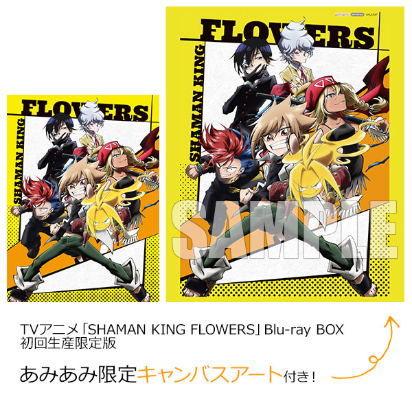 あみあみ限定特典】BD TVアニメ「SHAMAN KING FLOWERS」Blu-ray BOX 