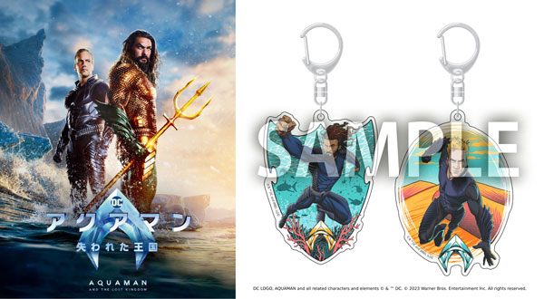 BD アクアマン/失われた王国 ブルーレイ＆DVDセット 初回仕様 アクリルキーホルダー2種セット付限定版[ワーナーブラザースジャパン]《在庫切れ》