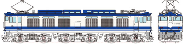 TW-EF64A EF6466ユーロライナー色[トラムウェイ]