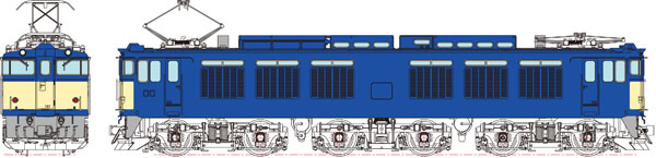 TW-EF64C EF64-0代7次車稲沢タイプ国鉄標準色[トラムウェイ]