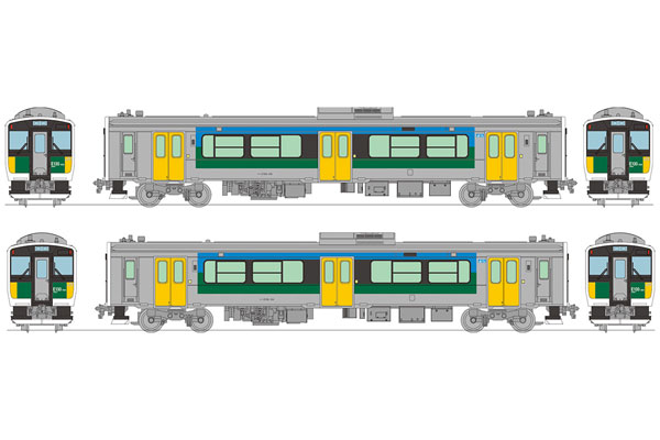 鉄道コレクション JRキハE130形100番代(久留里線) 2両セット[トミーテック]