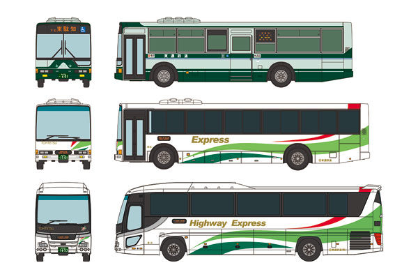 ザ・バスコレクション 東濃鉄道設立80周年 3台セット[トミーテック]
