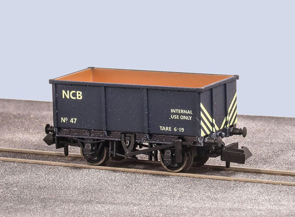 Nゲージ イギリス国鉄 鉄鉱石運搬用 ティプラーワゴン NCBカラー 完成品[PECO]
