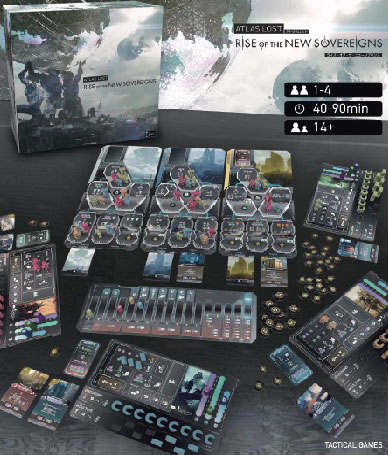 ボードゲーム アトラスロスト：ライズ・オブ・ザ・ニューソブリンズ