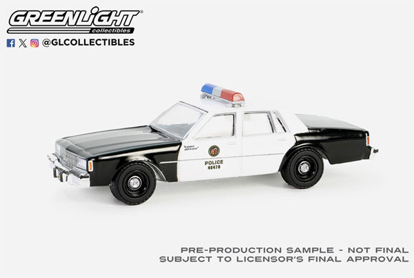 Lapd Toy Rifle 1/64 1982 Chevrolet Impala - Los Angeles Police Department (LAPD ...