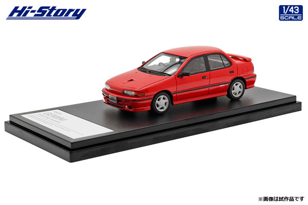1/43 ISUZU GEMINI R 4WD (1990) カスタマイズ フレームレッド[ハイ