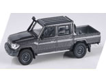 1/64 トヨタ ランドクルーザー Dbl Cab LC79 2014 グラファイトグレー (RHD)[PARA64]