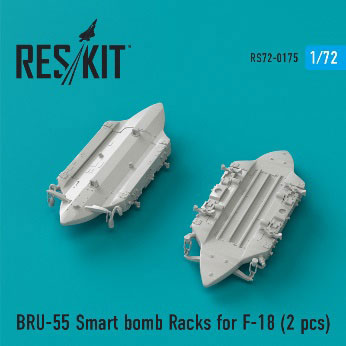 1/72 F/A-18用BRU-55 爆弾ラック (2個入り)[RES/KIT]