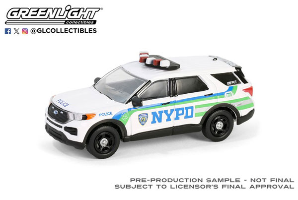 1/64 2023 Ford Police Interceptor Utility - New York City Police
