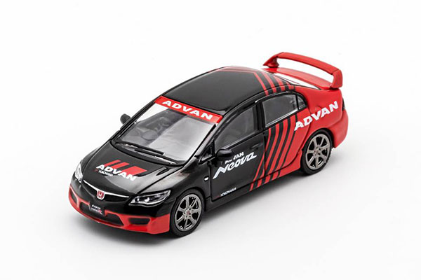 1/64 Honda Civic Type-R FD2 ADVAN[ダイキャストチーム]