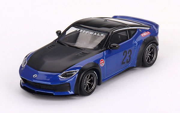 1/64 Nissan Z LB★NATION WORKS セイランブルー(左ハンドル)[MINI GT]