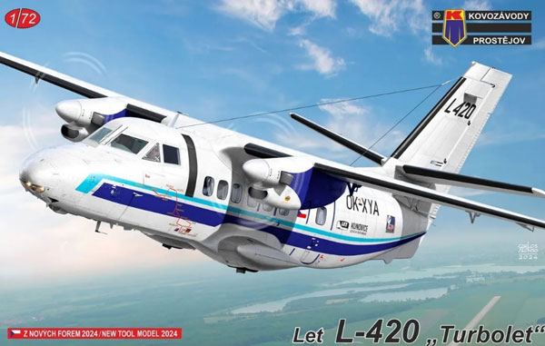 Amazon | KPモデル 1/72 アメリカ Let L-420 ターボレット