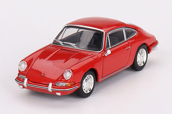 1/64 ポルシェ 901 1963 シグナルレッド(左ハンドル)[MINI GT]