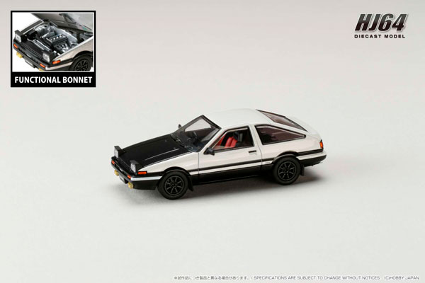 1/64 トヨタ スプリンター トレノ GT APEX (AE86) JDM Style