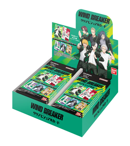 WIND BREAKER クリアビジュアルカード 20パック入りBOX[バンダイ]