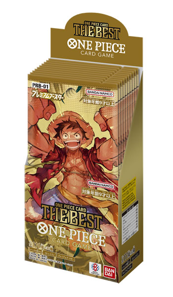 ONE PIECEカードゲーム プレミアムブースター ONE PIECE CARD THE BEST[PRB-01] 10パック入りBOX[バンダイ]