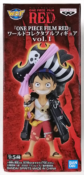 ONE PIECE FILM REDワールドコレクタブルフィギュア vol.1