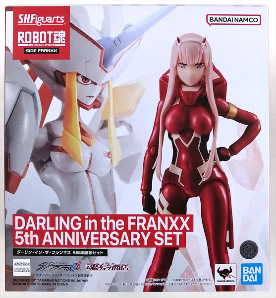 【中古】S.H.Figuarts×ROBOT魂 ダーリン・イン・ザ・フランキス 5周年記念セット (魂ウェブ商店限定)[BANDAI SPIRITS]