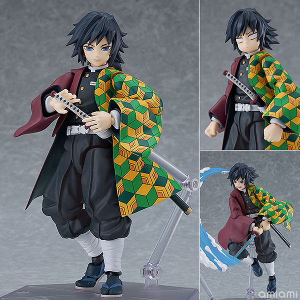 【中古】【特典】figma 鬼滅の刃 冨岡義勇 (GOODSMILE ONLINE SHOP限定)[マックスファクトリー]