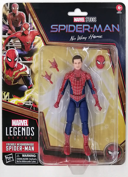 【中古】「マーベル・レジェンド」6インチ フレンドリー・ネイバーフッド・スパイダーマン『スパイダーマン：ノー・ウェイ・ホーム』[ハズブロ]