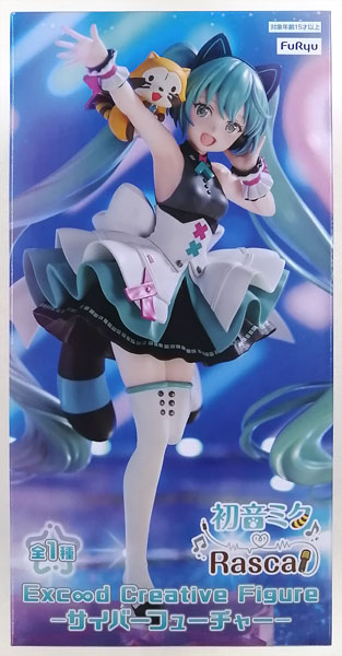 中古】(本体A/箱B)初音ミク×ラスカル Exc∞d Creative Figureー 