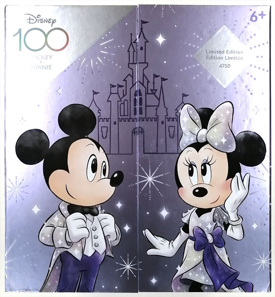 ディズニー ミッキー&ミニー フィギュア Disney100 100周年