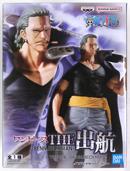 【中古】ワンピース THE出航-BENN.BECKMAN- (プライズ)[BANDAI SPIRITS]