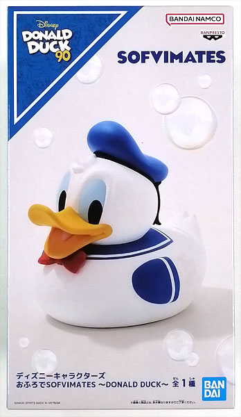 【中古】ディズニーキャラクターズ おふろでSOFVIMATES ～DONALD DUCK～ (プライズ)[BANDAI SPIRITS]