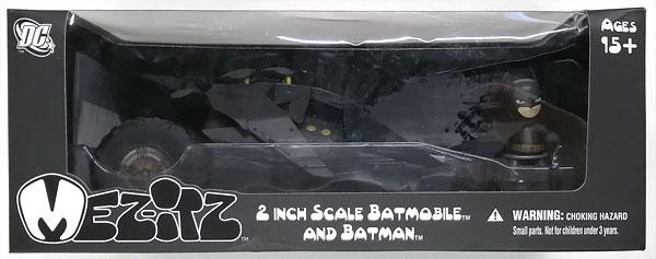 【中古】MEZ-ITZ THE DARK KNIGHT BATMAN AND BATMOBILE[メズコ]