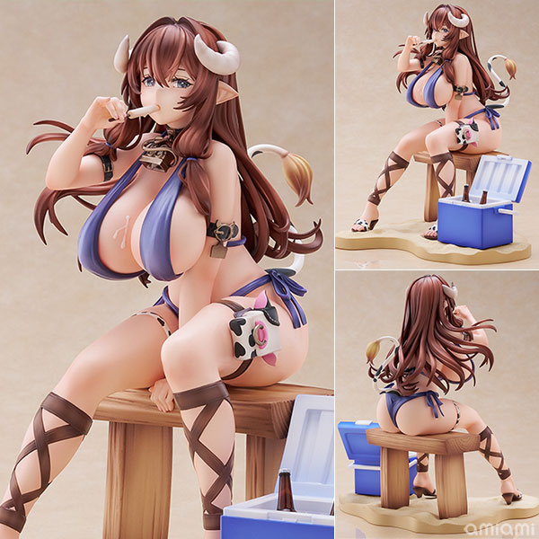 【中古】【特典】SG氏オリジナルキャラクター 牛蜜とき 1/6 完成品フィギュア[のくちゅるぬ]
