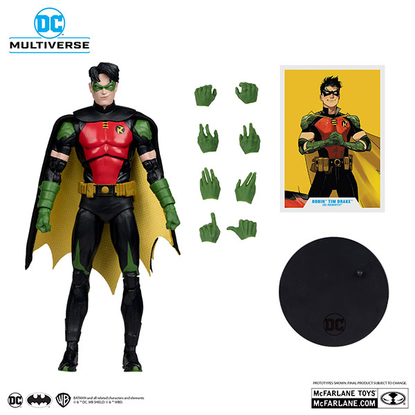 『DCコミックス』DCマルチバース 7インチ #272 ロビン(ティム・ドレイク)[コミック/Tim Drake： Robin][マクファーレントイズ]