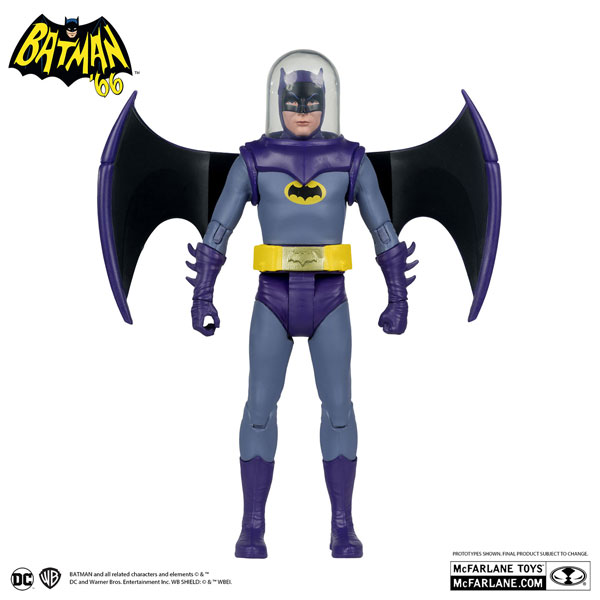 『DCコミックス』DCレトロ 6インチ・アクションフィギュア #34 スペース・バットマン[コミック/Batman ’66][マクファーレントイズ]