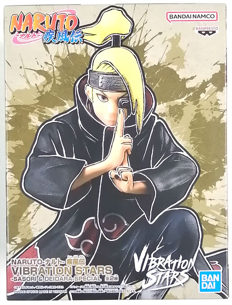 【中古】NARUTO-ナルト- 疾風伝 VIBRATION STARS-SASORI ＆ DEIDARA-SPECIAL デイダラ (プライズ)[BANDAI SPIRITS]