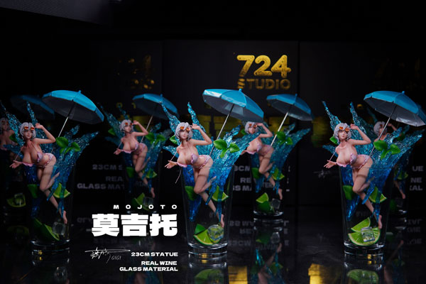 724Studio 千杯少女シリーズ モヒート 1/8スケール 塗装済完成品 